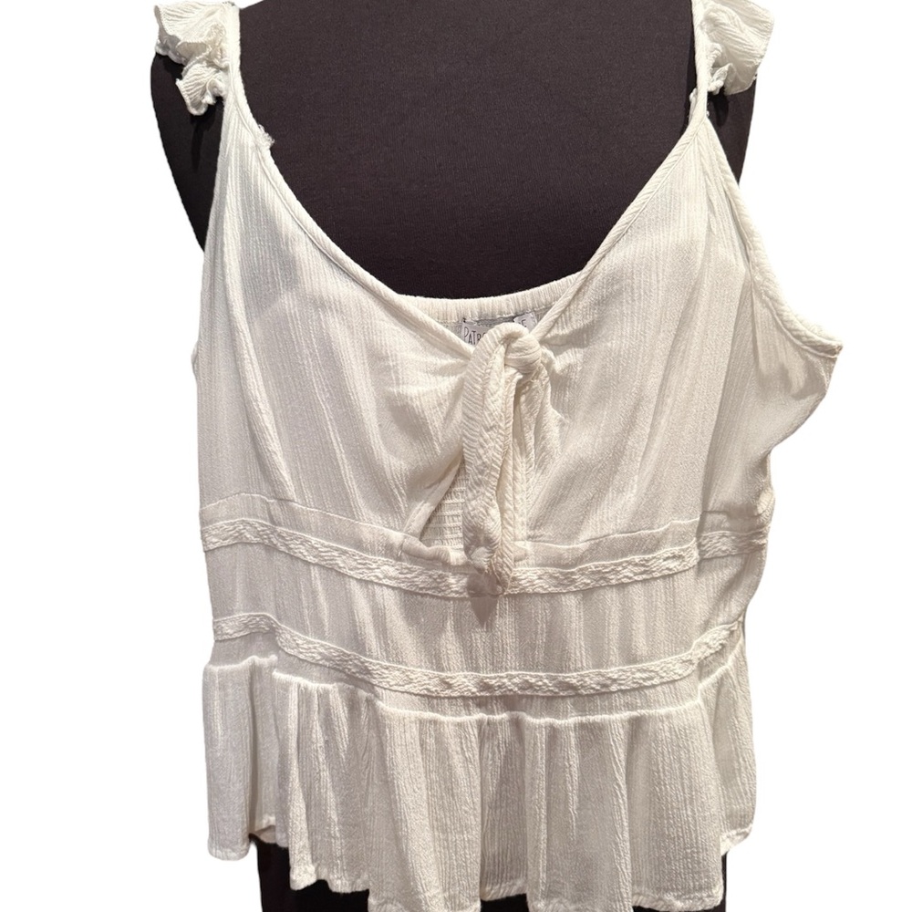 Patrons of Peace Ruffled Peplum